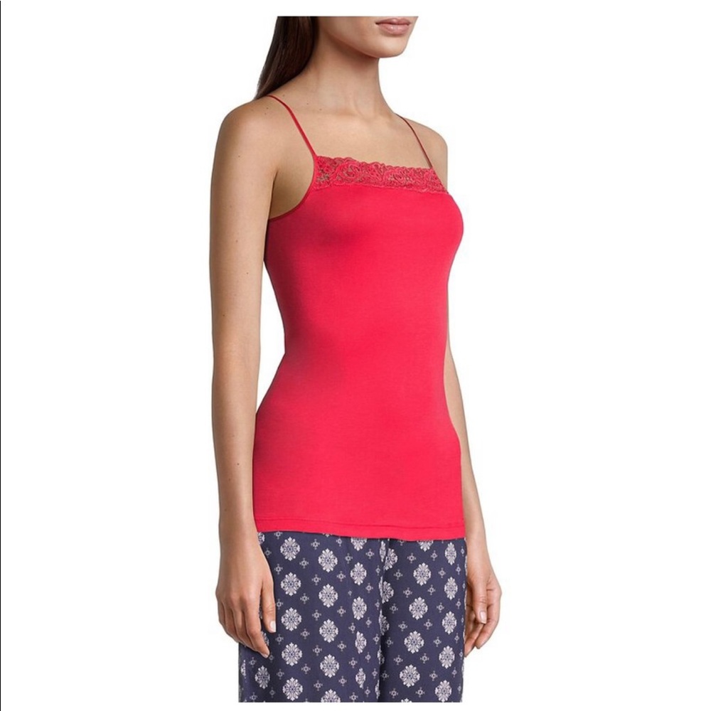 HANRO Moments Spaghetti Camisole - Picture 2 of 11